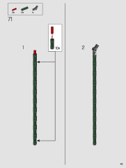 LEGO 10289 instructions page 43 – build guide