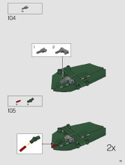 LEGO 10289 instructions page 73 – build guide