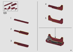 LEGO 10290 instructions page 107 – build guide