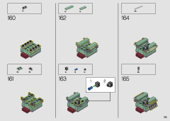 LEGO 10290 instructions page 125 – build guide