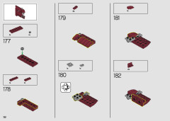 LEGO 10290 instructions page 132 – build guide
