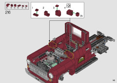 LEGO 10290 instructions page 143 – build guide