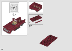 LEGO 10290 instructions page 144 – build guide