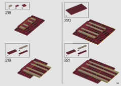 LEGO 10290 instructions page 145 – build guide