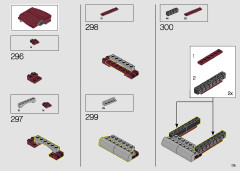 LEGO 10290 instructions page 175 – build guide