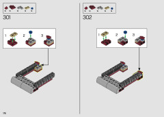 LEGO 10290 instructions page 176 – build guide
