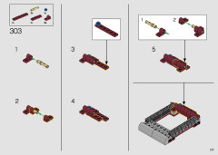 LEGO 10290 instructions page 177 – build guide