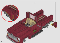 LEGO 10290 instructions page 190 – build guide