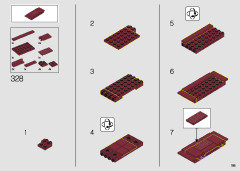 LEGO 10290 instructions page 195 – build guide