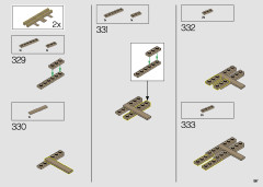 LEGO 10290 instructions page 197 – build guide