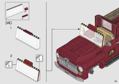 LEGO 10290 instructions page 201 – build guide