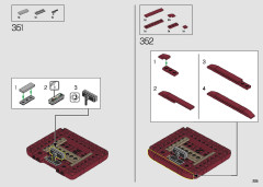 LEGO 10290 instructions page 205 – build guide