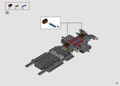 LEGO 10290 instructions page 35 – build guide