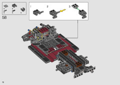 LEGO 10290 instructions page 72 – build guide