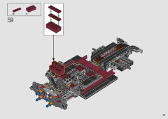 LEGO 10290 instructions page 73 – build guide