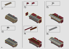 LEGO 10290 instructions page 84 – build guide