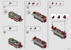 LEGO 10290 instructions page 85 – build guide