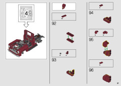 LEGO 10290 instructions page 97 – build guide