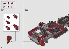 LEGO 10290 instructions page 98 – build guide