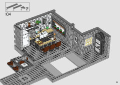 LEGO 10291 instructions page 101 – build guide