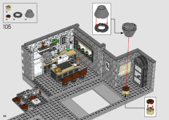 LEGO 10291 instructions page 102 – build guide