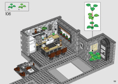 LEGO 10291 instructions page 103 – build guide