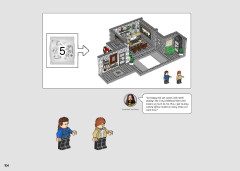 LEGO 10291 instructions page 104 – build guide