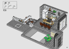 LEGO 10291 instructions page 107 – build guide