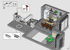 LEGO 10291 instructions page 109 – build guide