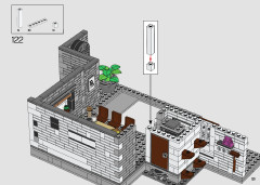LEGO 10291 instructions page 121 – build guide