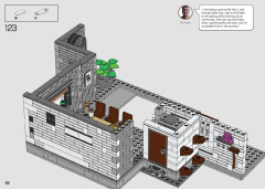 LEGO 10291 instructions page 122 – build guide