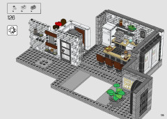 LEGO 10291 instructions page 125 – build guide