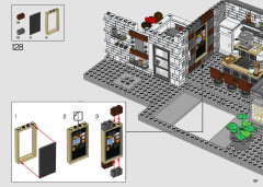 LEGO 10291 instructions page 127 – build guide