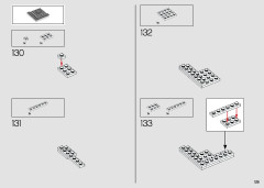 LEGO 10291 instructions page 129 – build guide