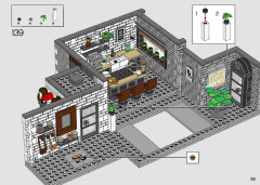 LEGO 10291 instructions page 133 – build guide