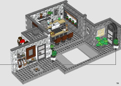LEGO 10291 instructions page 135 – build guide