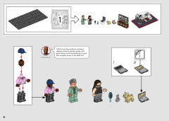 LEGO 10291 instructions page 16 – build guide