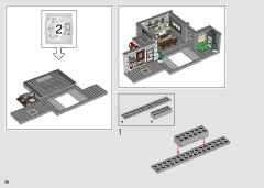 LEGO 10291 instructions page 34 – build guide