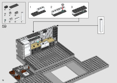 LEGO 10291 instructions page 70 – build guide