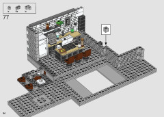 LEGO 10291 instructions page 84 – build guide