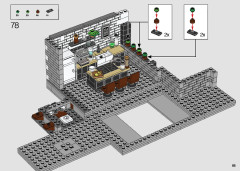 LEGO 10291 instructions page 85 – build guide