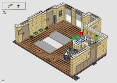 LEGO 10292 instructions page 100 – build guide