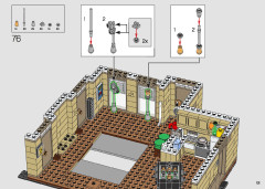 LEGO 10292 instructions page 101 – build guide