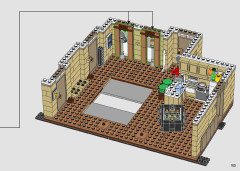 LEGO 10292 instructions page 103 – build guide