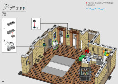 LEGO 10292 instructions page 104 – build guide