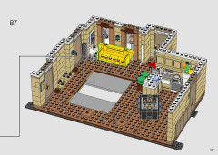 LEGO 10292 instructions page 107 – build guide