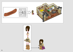 LEGO 10292 instructions page 110 – build guide