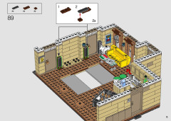 LEGO 10292 instructions page 111 – build guide