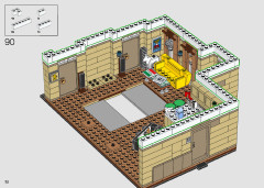 LEGO 10292 instructions page 112 – build guide