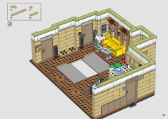 LEGO 10292 instructions page 113 – build guide